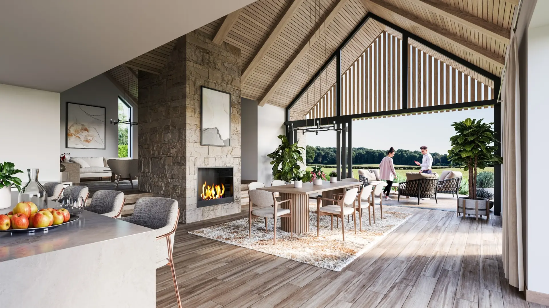 Interior at Underwood Farm House